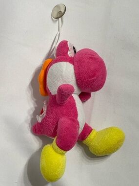 8” Pink Super Mario Yoshi Plush Good Condition